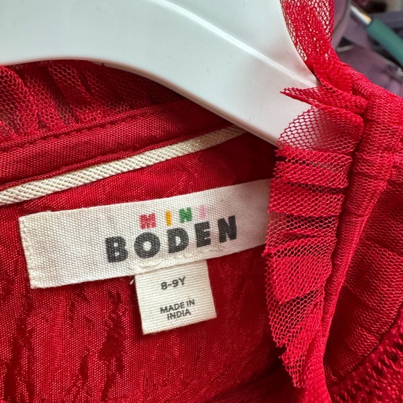 Red Ruffled Dress - Picture 3 of 3